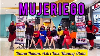 MUJERIEGO  Line Dance  Demo by TSM DLD Class  Beginner  March 2022 [upl. by Hserus285]