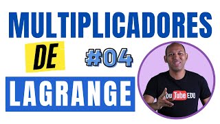 MÉTODO DOS MULTIPLICADORES DE LAGRANGE 📚 AULA 4 [upl. by Alamat]