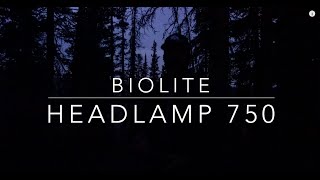 BioLite Headlamp 750 Testing  Sean Sewell of Engearment [upl. by Montana]