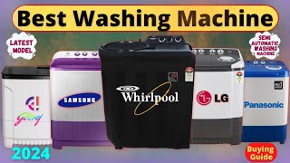 Best Semi Automatic Washing Machine 2024 👌 Best Washing Machine 2024 ⚡Washing Machine Under 10000 [upl. by Brouwer]