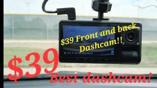 Onn Dual Dashcam for 39 Best cam for Uber and Lyft Its my favorite [upl. by Yud]