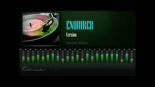 Enquirer Riddim  Mix DJ King Justice [upl. by Alad921]