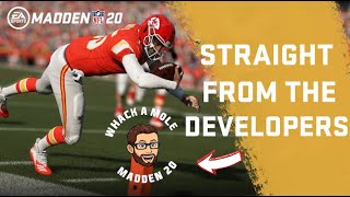 Top 15 Insider Tips Straight from a Madden 20 Developer [upl. by Grange]