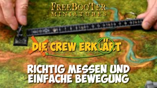 Freebooters Fate  Die Crew erklärt  Richtg Messen und einfache Bewegung [upl. by Nitsirhc]