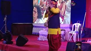 kagaj ke do Pankh leke by Bengali folk singer Tanmoy Biswas live Durga puja Kharghar navi mumbai [upl. by Nylicaj525]