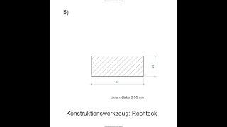 5 Lernvideo Rechteck  geometrische Grundformen [upl. by Einttirb411]