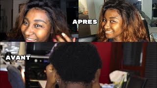 Comment Monter Un Tissage Avec La Lace Frontal  Baby Hair [upl. by Ahsinid607]