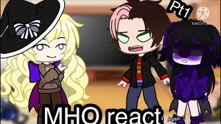 My hero origins react to MHO as Vines Part1  40 sub special [upl. by Caia]