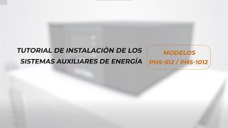 Turorial de instalación Sistema Auxiliar PHS 5121012 [upl. by Venola]