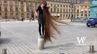 Aliia Nasyrova Real life Rapunzel  Long Hair Dont Care [upl. by Eerdna64]