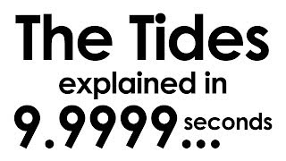 The Tides explained in ten seconds [upl. by Noscire]