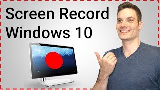 How to Screen Record on Windows 10 [upl. by Drofdeb693]