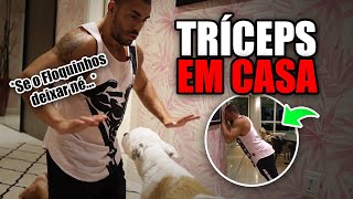 Treino de triceps em casa completo [upl. by Nagam]