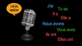 Avoir present tense song  Jai tu as il a [upl. by Akimihs]