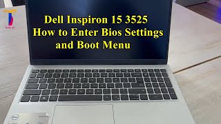 Dell Inspiron 15 3525  How to Enter Bios Settings and Boot Menu [upl. by Danelle]