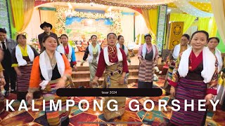 Kalimpong Gorshey  losar 2024  Tibetan circle dance [upl. by Walsh]