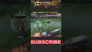 Yz kaudo vs gatot mobilelegends mlbb mllbcreatorcamp shots shorts [upl. by Appleby]