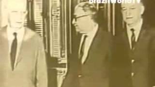 William Bonner  Primeiro Jornal Nacional 1969 [upl. by Iliram]