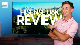 Hisense U8K TV Review  Best Kept Secret of 2023 [upl. by Ahsoyem809]