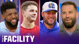 How many NFC QBs are better than Brock Purdy  NFL  THE FACILITY [upl. by Alburga]