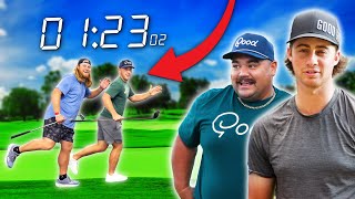 Fastest Golfer to Finish 3 Holes Wins [upl. by Gnat500]