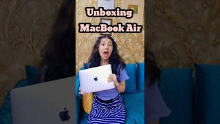 Unboxing My New MacBook Air shorts youtubeshorts [upl. by Musette]