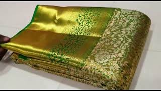 kanchipuram pure silk sarees tissue sareesmeeprabhavathi [upl. by Fasto]