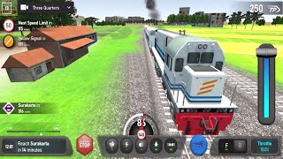 Indonesian Train Sim Game Android Gameplay Videos  Train Wala Game Download [upl. by Jimmie209]