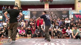 Popping Final Kid Boogie vs Dandy 20140302 OBS Vol 8 [upl. by Ylimme]