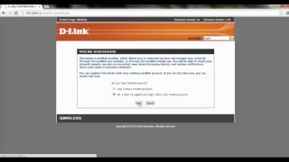 Dlink Router HowTo How to Register MyDlink services [upl. by Cordalia783]