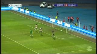 Romelu Lukaku Goal  Croatia vs Belgium 01 HD World Cup Qualification 2014 [upl. by Dasha]