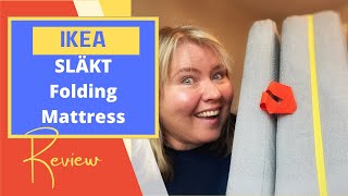 IKEA SLÄKT Folding Mattress Review Whats in the Box [upl. by Syramad470]