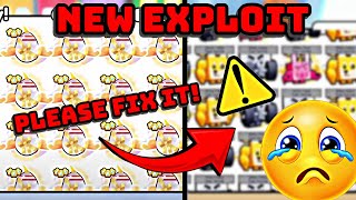 ⚠️ NEW EXPLOIT THAT COULD RUIN PET SIMULATOR 99 IF NOT FIXED [upl. by Corrie]