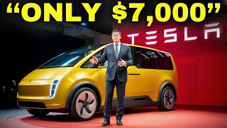 Elon Musk I Am Releasing Teslas CHEAPEST Van That Will DESTROY All Competition [upl. by Favianus182]