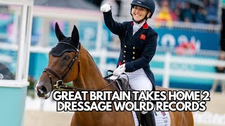 Olympic Dressage World Record BROKEN By Laura Collett In 2024 Paris Olympics  The Equestrian Today [upl. by Aneba]