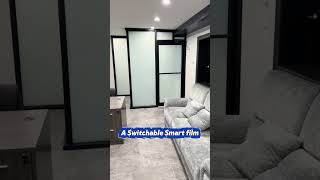 A PDLC smart film from aSmartFilm pdlc smartfilm asmartfilm smartglass asmartfilmcom [upl. by Wichern]