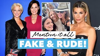 Luann amp Dorinda Call Out Bethenny Frankel and Alexis Bellino Talks quotGirl Codequot on RHOC [upl. by Nnylrac]