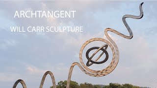 ARCTANGENT  Kinetic sculpture by Will Carr [upl. by Walley]