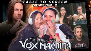 Reacting to VOX MACHINAS BEST TABLETOSCREEN Moments from Season 2 Critical Role [upl. by Pacifa]