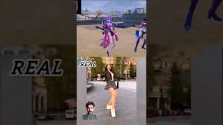 👿😂Bgmi vs Real life dance👿😂shorts shortfeed pubgmobilepubg pubglover funnyforyouvairalshort [upl. by Emmerich101]