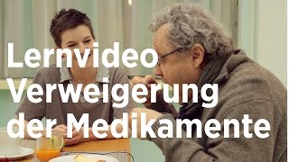 Lernvideo Medikamentenverweigerung bei Demenz [upl. by Liban]