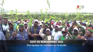 MINISTERE ENVIRONNEMENT  SUIVI DU REBOISEMENT 2024 RTG GUINEE 224 [upl. by Aitnom]