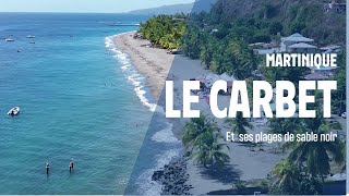 Le Carbet en Martinique et ses plages de sable noir [upl. by Namaj658]