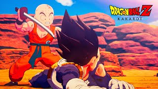 Goku Stop Krillin From Killing Vegeta  DBZ KAKAROT [upl. by Malia]