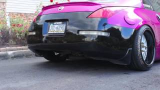 350z straight pipe [upl. by Hplodur]