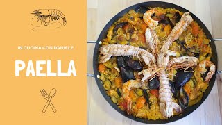 Come fare la PAELLA in 4 SEMPLICI PASSAGGI Paella Mista  RICETTA FACILE [upl. by Peti]