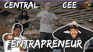 NEW KING OF TRAP  Americans React to Central Cee  Entrapreneur [upl. by Burdelle]