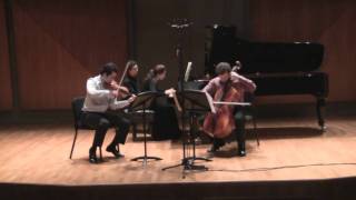 Beethoven Ghost Trio opus 70 Mvt I  Colburn David Lisker Yana Reznik Eugene Lifschitz [upl. by Phillipp]