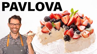 Perfect Pavlova Recipe [upl. by Noirod]