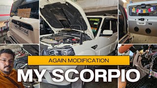 Scorpio Modification Wiper installation full Modification videoDaily vlog [upl. by Fotzsyzrk509]